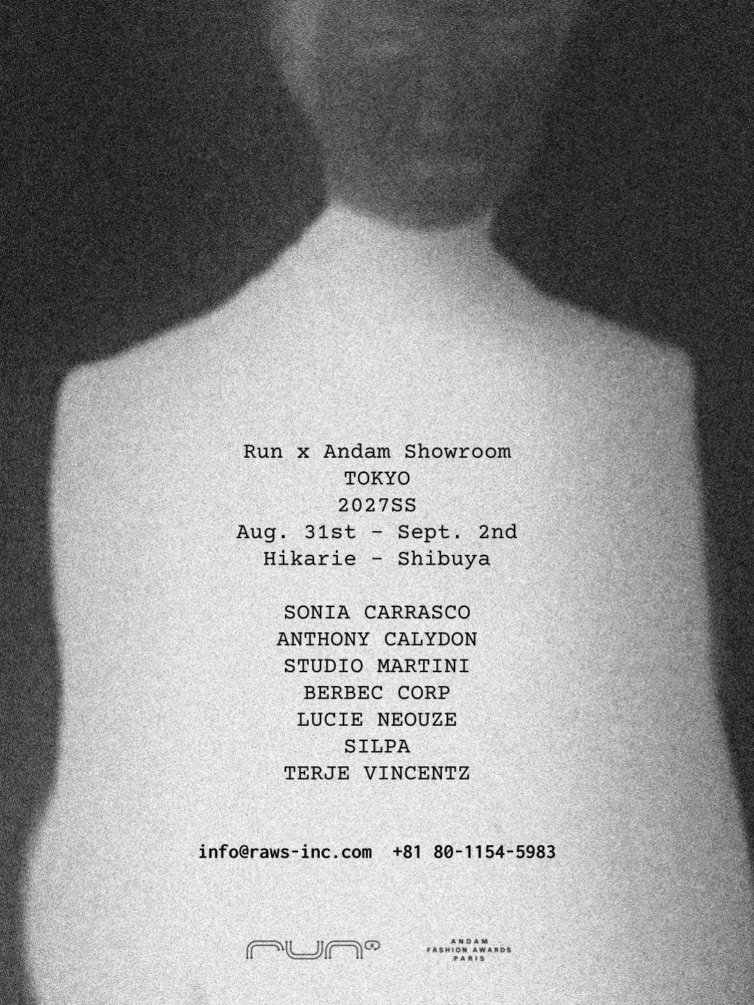 Run x Andam Showroom TOKYO