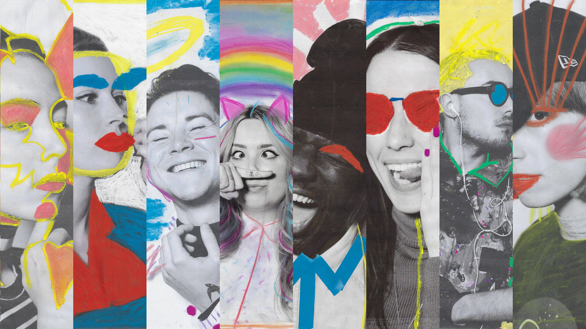 The muses of our #PositiveCommunity campaign - January 2017