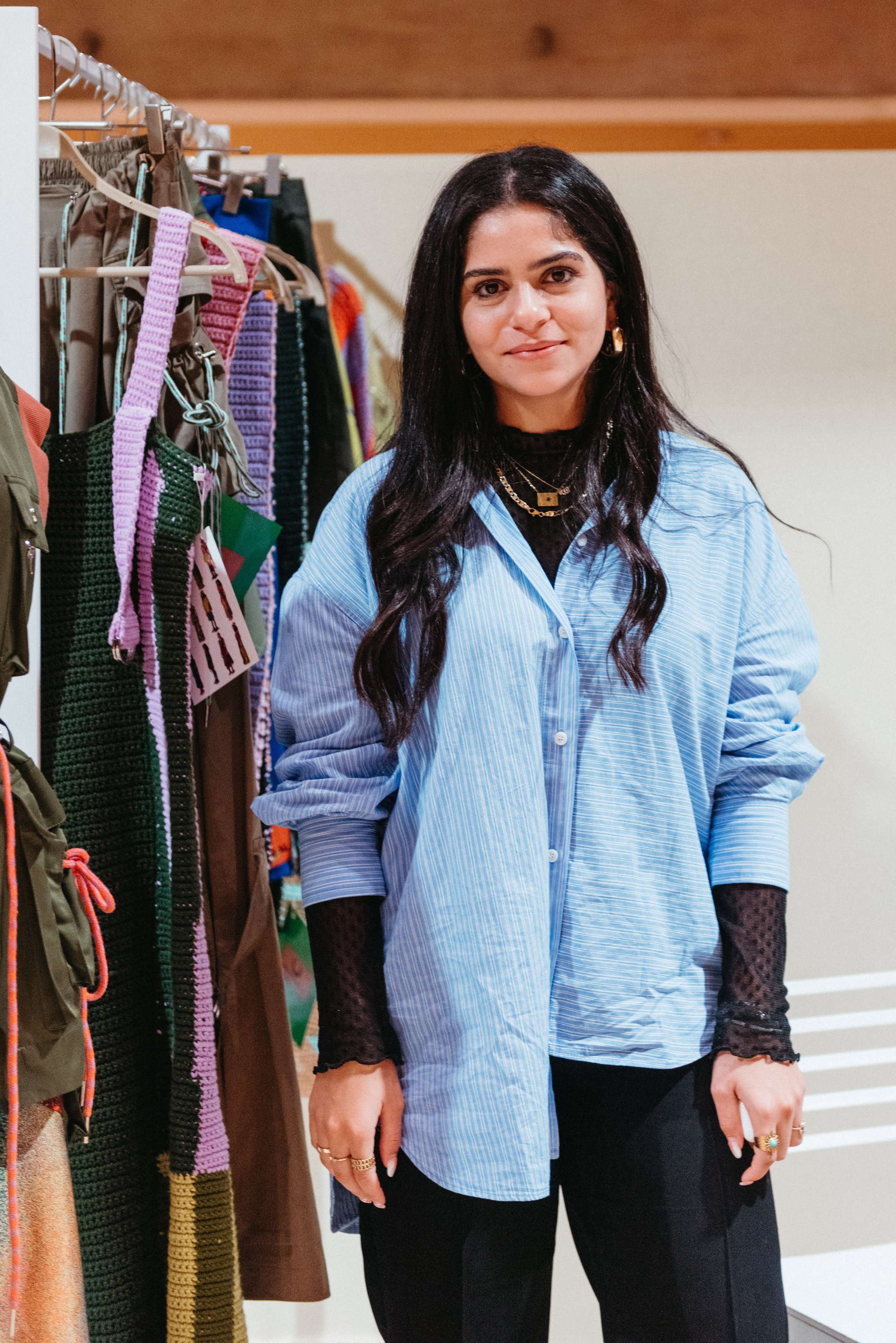 Amina Galal: a committed and multicultural fashion presence at Premiere Classe